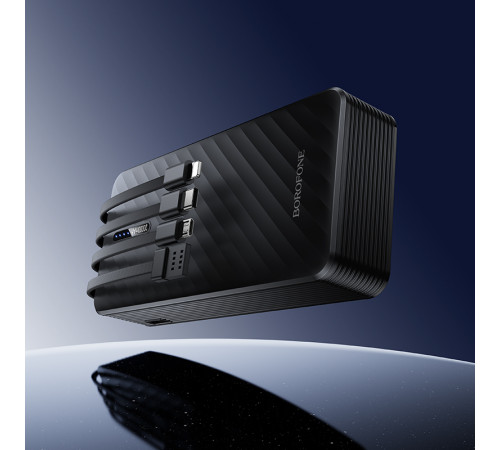 УМБ Power Bank Borofone BJ84A Smooth 20000mAh (with cable Type-C+Lightning+USB+Micro)