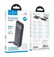УМБ Power Bank Hoco J163 Wonderful 10000mAh 2A (with cable Type-C+Lightning+USB+Micro)