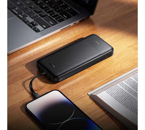УМБ Power Bank Hoco J163 Wonderful 10000mAh 2A (with cable Type-C+Lightning+USB+Micro)