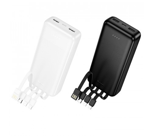 УМБ Power Bank Hoco J163A Wonderful 20000mAh 2A (with cable Type-C+Lightning+USB+Micro)