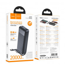 УМБ Power Bank Hoco J163A Wonderful 20000mAh 2A (with cable Type-C+Lightning+USB+Micro)