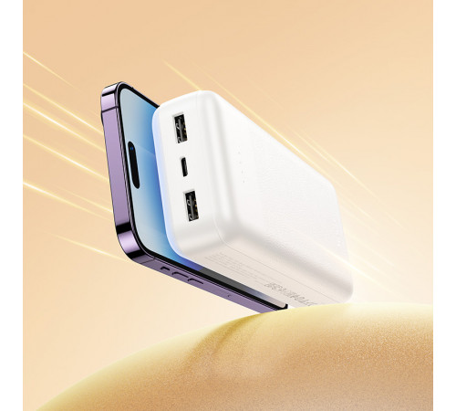УМБ Power Bank Hoco J163A Wonderful 20000mAh 2A (with cable Type-C+Lightning+USB+Micro)