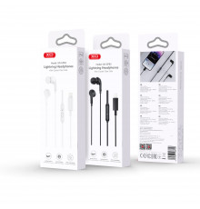 Навушники XO EP83 Crystal-Clear Calls Lightning