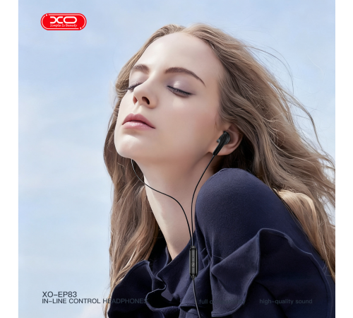 Навушники XO EP83 Crystal-Clear Calls Lightning