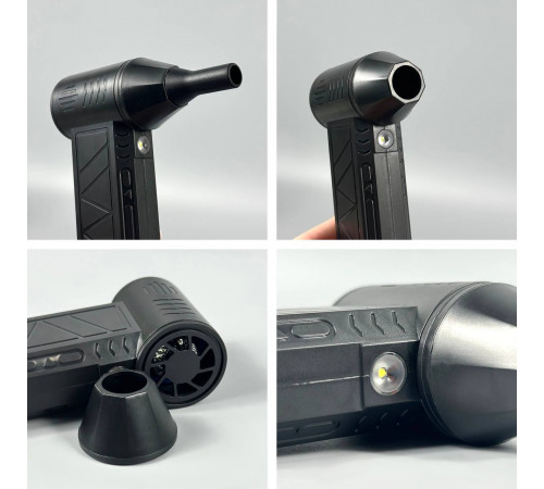 Повітродув портативний Mini Jet Fan ZY7400-PRO 4400mAh (Type-C)