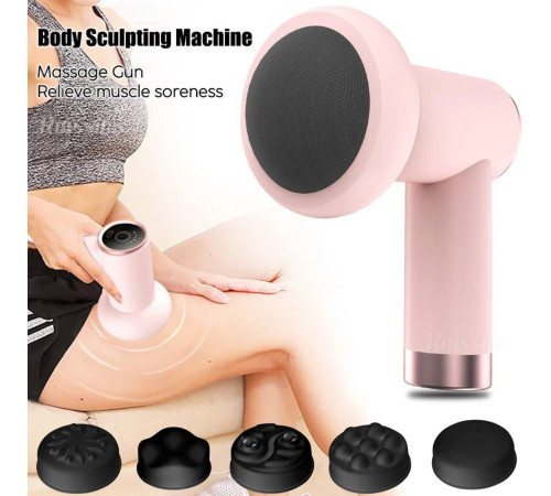 Массажер для тела,Массажная палочка с 5 массажн   Massage gun	 LY-689    (30) (20)