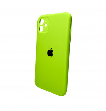 Чохол для смартфона Silicone Full Case AA Camera Protect for Apple iPhone 11 Pro Max кругл 24,Shiny Green (FullAAKPi11PM-24)
