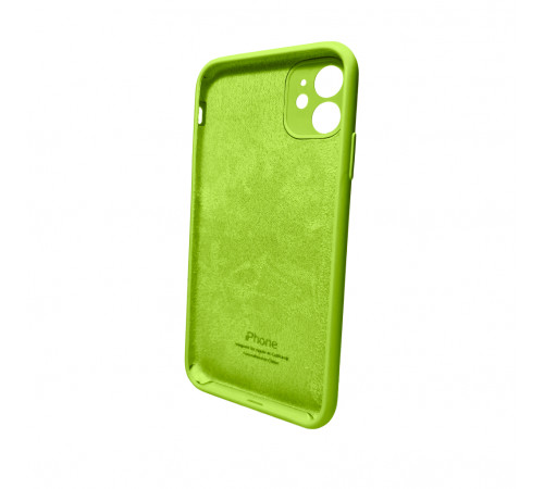 Чохол для смартфона Silicone Full Case AA Camera Protect for Apple iPhone 11 Pro Max кругл 24,Shiny Green (FullAAKPi11PM-24)