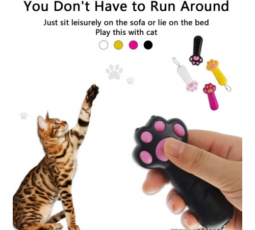 Лазерна указка ZK-2020L (LED+UV, 4 картинки, 2*AAA)