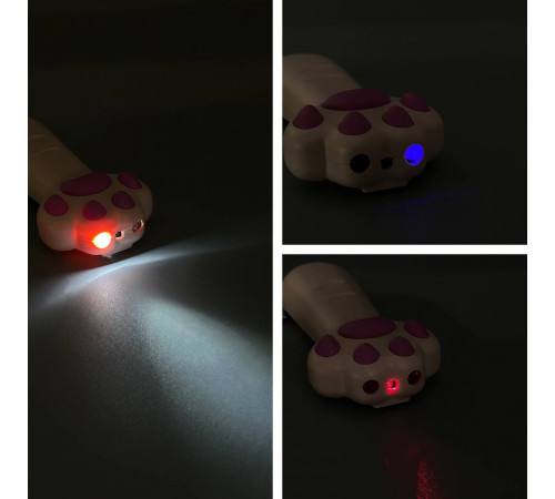 Лазерна указка ZK-2020L (LED+UV, 4 картинки, 2*AAA)