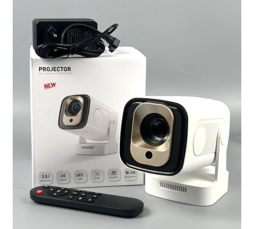Проектор HY260 Pro (Android 11, 4K, 200 Ansi, Bluetooth + WiFi6, 1080P, 1Gb+8Gb)