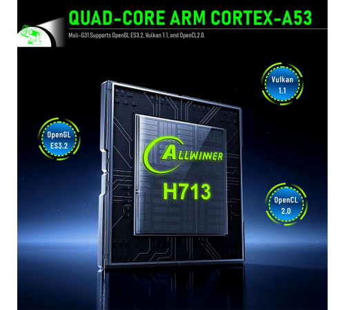 Проектор HY260 Pro (Android 11, 4K, 200 Ansi, Bluetooth + WiFi6, 1080P, 1Gb+8Gb)