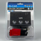 Розгалужувач прикурювача in-car 1659 120W (2 прикурювачі +QC4.0+PD3.0, DC12-24V)