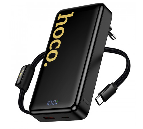 УМБ Power Bank Hoco Q45 Worrier 10000mAh 22.5W+PD20W (with EU plug+cable Type-C)
