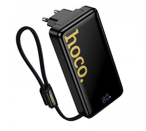 УМБ Power Bank Hoco Q45 Worrier 10000mAh 22.5W+PD20W (with EU plug+cable Type-C)