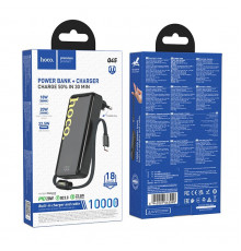 УМБ Power Bank Hoco Q45 Worrier 10000mAh 22.5W+PD20W (with EU plug+cable Type-C)