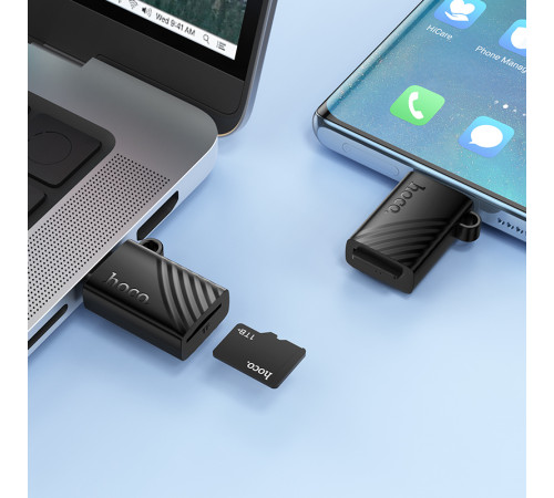Card Reader Hoco HB53 mini Type-C to TF2.0 (480Mbps)