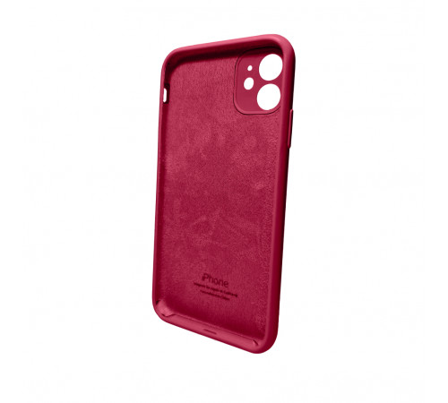 Чохол для смартфона Silicone Full Case AA Camera Protect for Apple iPhone 11 Pro Max кругл 35,Maroon (FullAAKPi11PM-35)