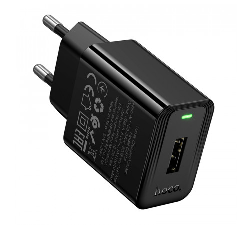 Мережевий зарядний пристрій Hoco CS91A Leader 10.5W