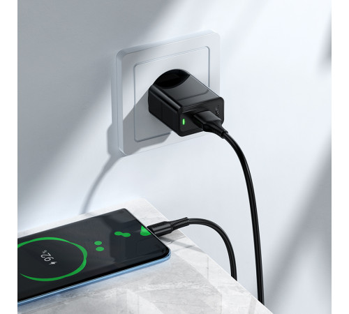 Мережевий зарядний пристрій Hoco CS91A Leader 10.5W