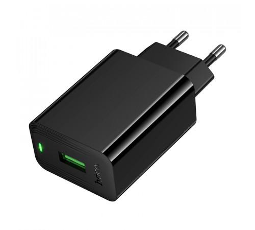 Мережевий зарядний пристрій Hoco CS92A Leader QC3.0