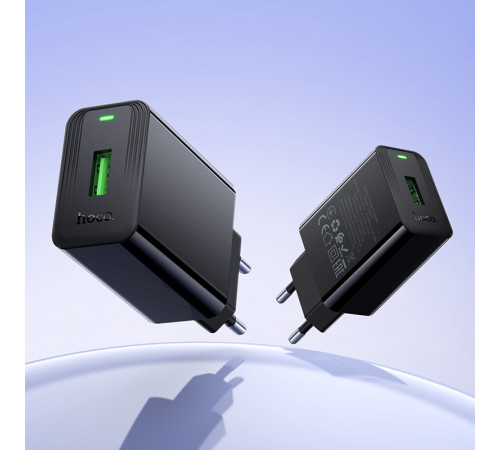 Мережевий зарядний пристрій Hoco CS92A Leader QC3.0