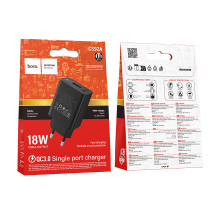 Мережевий зарядний пристрій Hoco CS92A Leader QC3.0