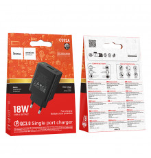 Мережевий зарядний пристрій Hoco CS92A Leader QC3.0