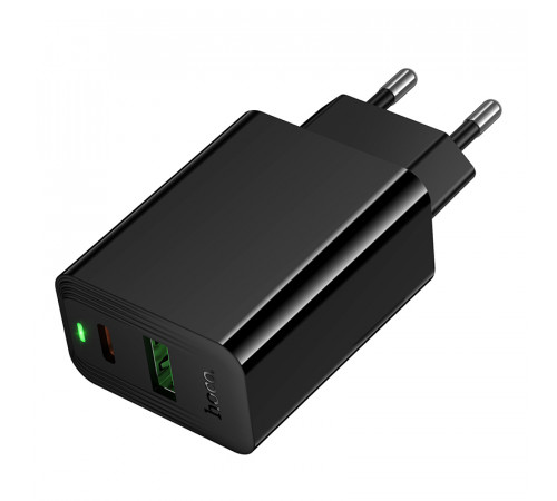 Мережевий зарядний пристрій Hoco CS94A Leader PD20W+QC3.0