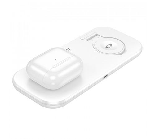 Бездротовий зарядний пристрій Hoco CW65 North 3in1 15W