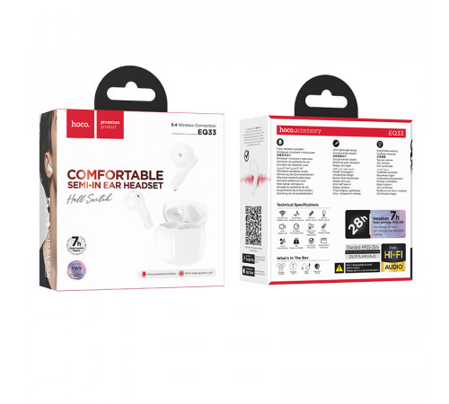 Бездротові навушники Hoco EQ33 Gem (App)