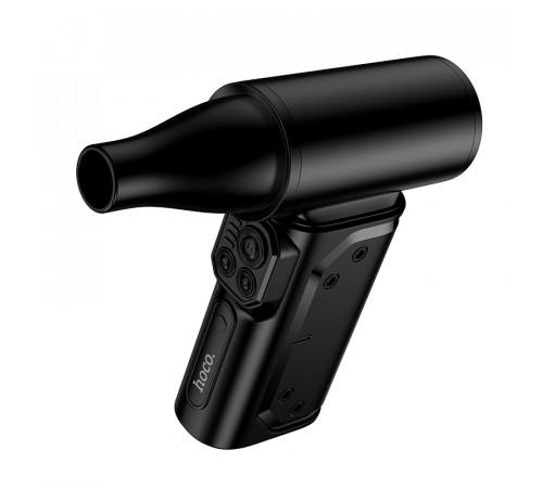 Турбовентилятор портативний Hoco HX68 Flujo 4000mAh*2 + 3 насадки (з вбуд. акум.)