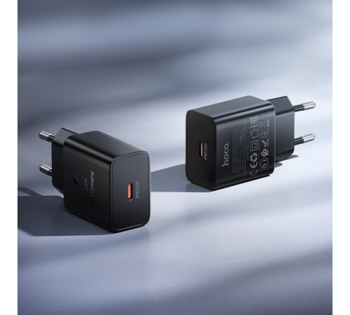Мережевий зарядний пристрій Hoco N76 Star GaN PD25W
