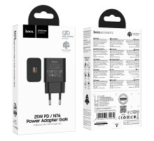 Мережевий зарядний пристрій Hoco N76 Star GaN PD25W