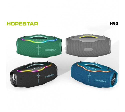 Колонка HOPESTAR H90 з мікрофоном 220W, 24000mAh (43,7*21,2*20,3 см)