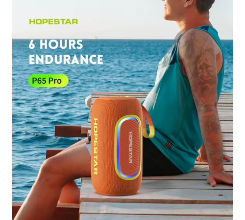 Колонка HOPESTAR P65 Club 220W, 24000mAh (11,1*11,1*11,1 см)