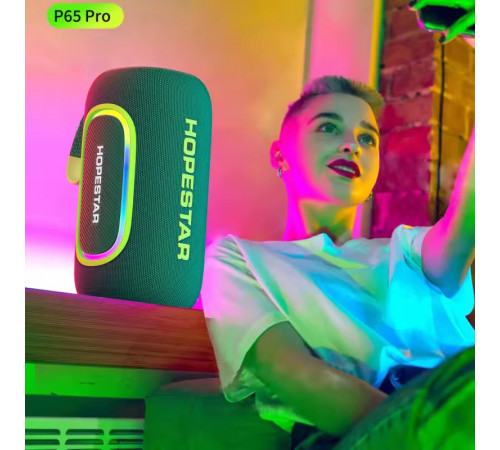 Колонка HOPESTAR P65 Club 220W, 24000mAh (11,1*11,1*11,1 см)