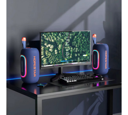 Колонка HOPESTAR P65 Club 220W, 24000mAh (11,1*11,1*11,1 см)