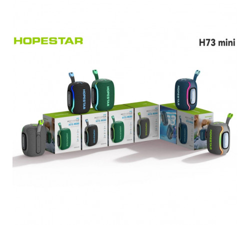 Колонка HOPESTAR H73 Mini 15W, 3600mAh (15,3*11,2*9,5 см)