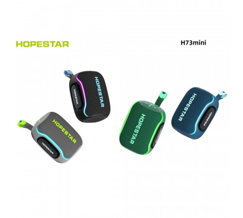 Колонка HOPESTAR H73 Mini 15W, 3600mAh (15,3*11,2*9,5 см)