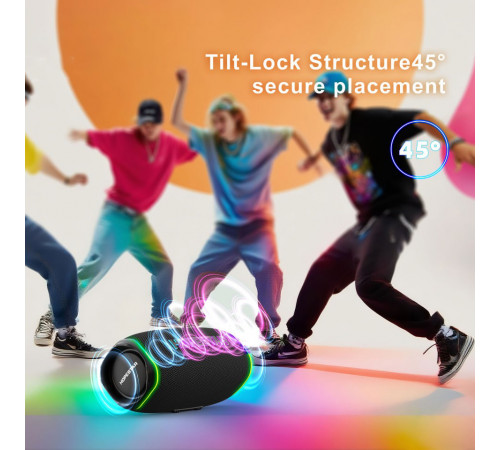 Колонка HOPESTAR P7 Pro 46W, 5200mAh (23,4*10,2*10,2 см)