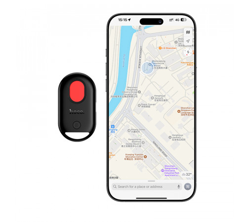 GPS-трекер брелок для пошуку + детектор прихованої камери Hoco E95 Quest (Сумісність: Apple)