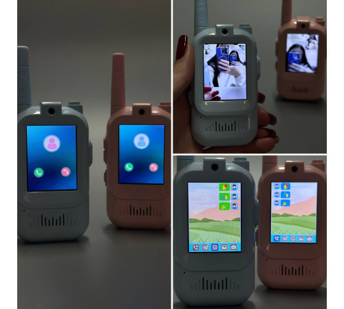 Дитяча рація з відеозвязком Video Walkie Talkie Blue+Pink (2шт)