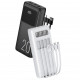 УМБ Power Bank WUW TUGI Y21 20000mAh 2.1A (with cable Type-C+Micro+Lightning+USB) з ліхтарем