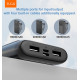 УМБ Power Bank WUW TUGI Y31 30000mAh 2.1A (with cable Type-C+Micro+Lightning+USB) з ліхтарем
