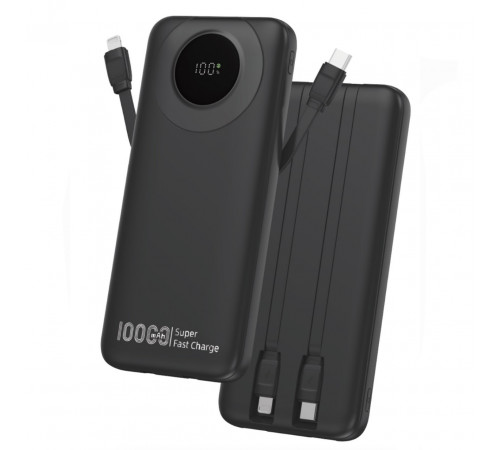 УМБ Power Bank WUW TUGI Y102 10000mAh PD22.5W (with cable Lightning+Type-C)