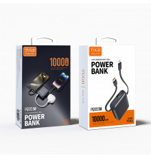 УМБ Power Bank WUW TUGI Y101 10000mAh PD22.5W (with cable Lightning+Type-C)