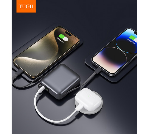 УМБ Power Bank WUW TUGI Y101 10000mAh PD22.5W (with cable Lightning+Type-C)