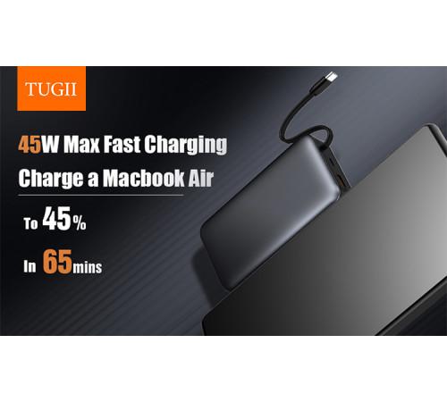УМБ Power Bank WUW TUGI Y45 20000mAh PD45W (with cable Lightning+Type-C)