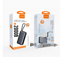 УМБ Power Bank WUW TUGI Y45 20000mAh PD65W (with cable Lightning+Type-C)